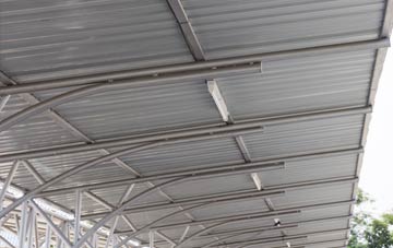 installing New Brinsley metal roofing